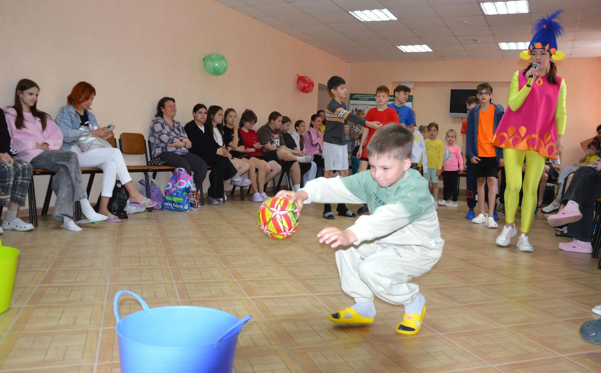 Пациенты детской городской больницы встретили День защиты детей улыбками