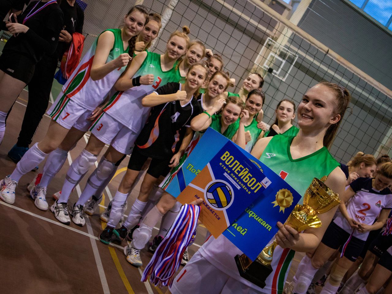 Воспитанницы спортивной школы «Балаково» выиграли «Кубок Прихопёрья» по волейболу