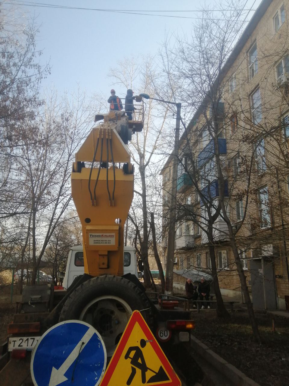 Коммунальные службы ежедневно приводят в порядок город Балаково