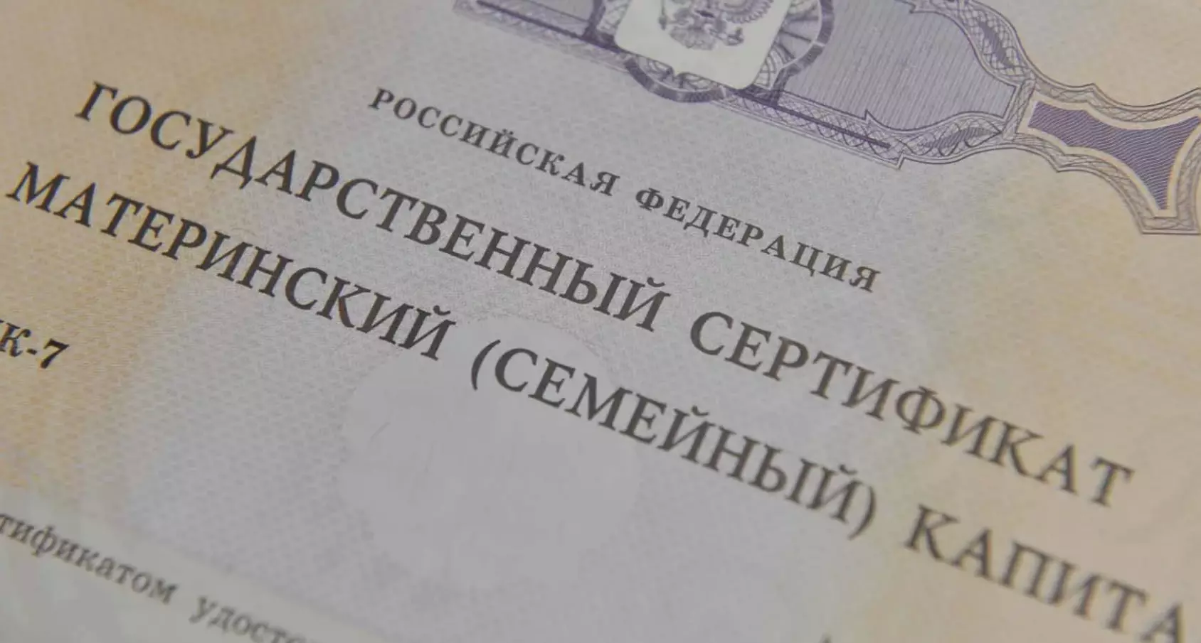 Сертификаты на маткапитал с начала 2024 года получили 534 тыс. семей