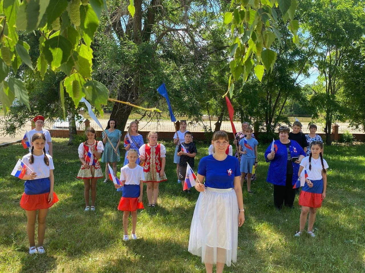 В сёлах Натальинского МО прошли мероприятия, посвящённые Дню России 