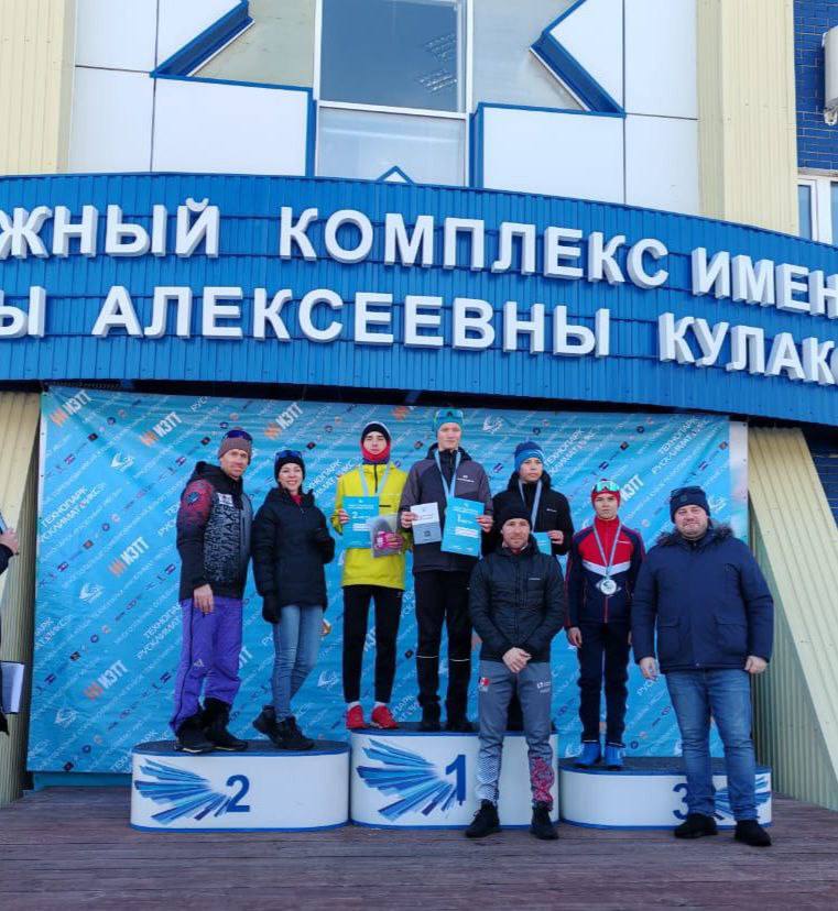 На Республиканских соревнованиях в Ижевске балаковские лыжники заняли 1 и 2 место