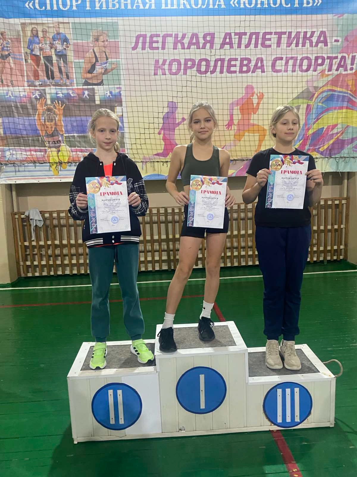 Итоги соревнований спортшколы "Юность": легкая атлетика, настольный теннис, пауэрлифтинг