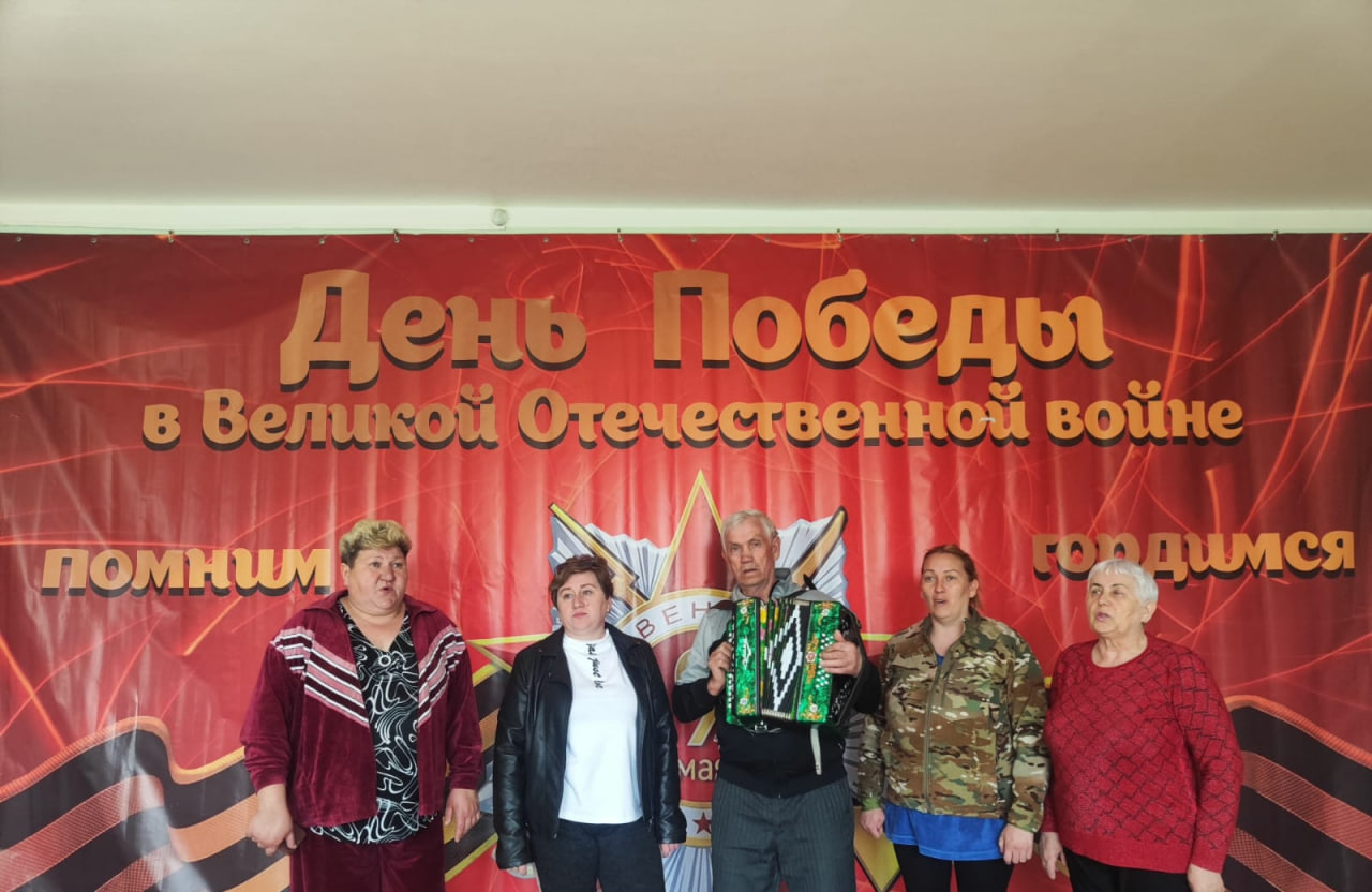 В  селе Николевка прошла акция "Окна Победы"
