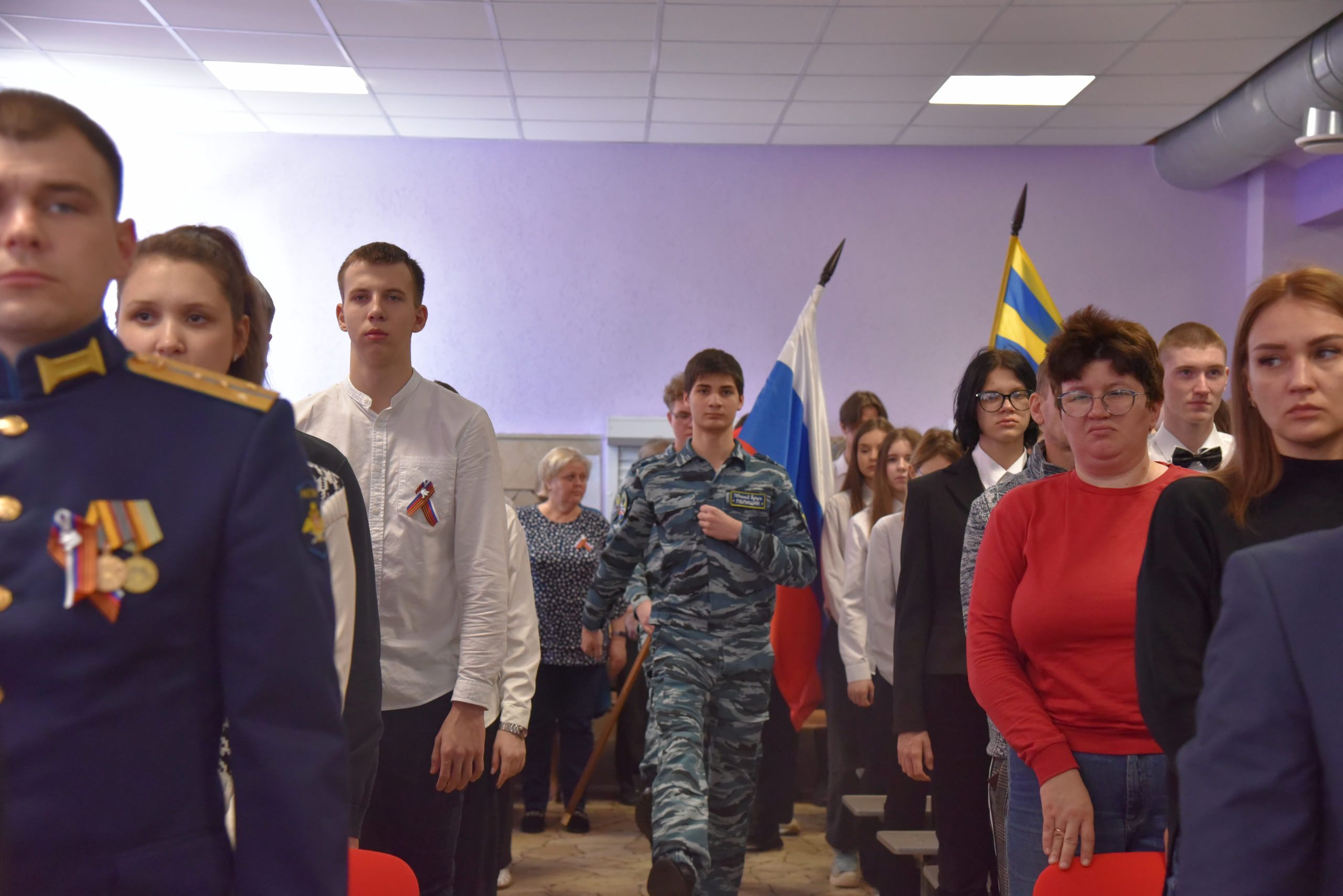 В школе №4 открыли мемориальную доску и парту Героя Носкову Илье Вячеславовичу