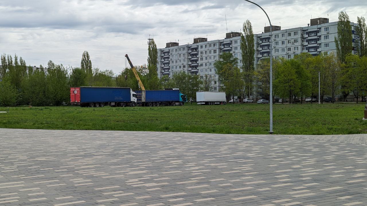 В парке «Центральный» начались работы по благоустройству
