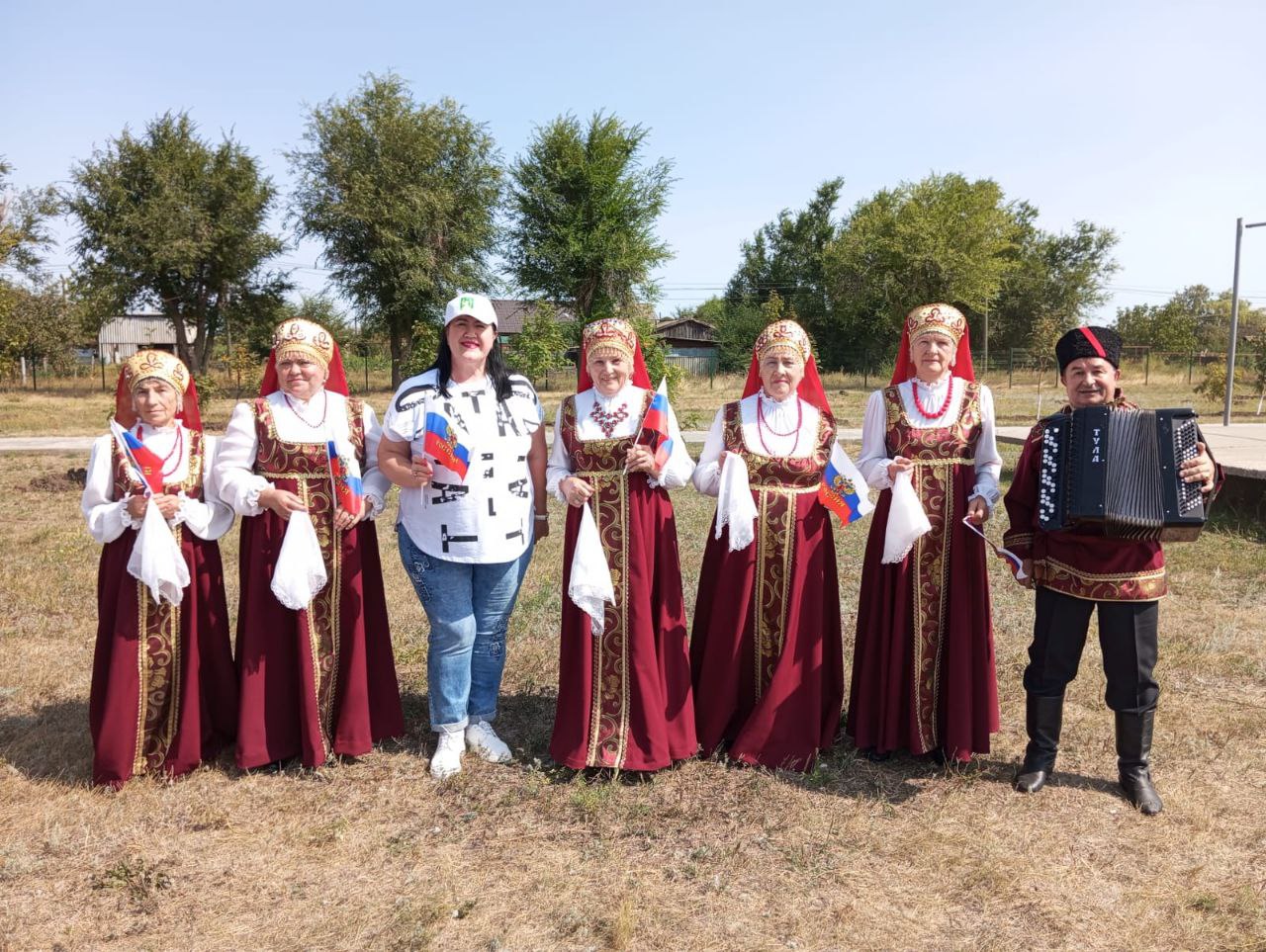 В селе Натальино состоялся концерт, посвященный Дню Государственного флага Российской Федерации