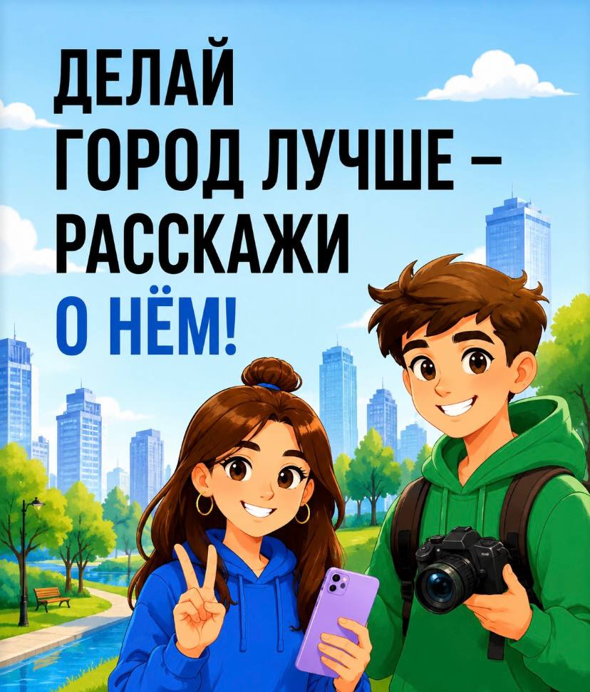 Открыт приём заявок на II Всероссийский конкурс медиаконтента «Блогеры благоустройства 2.0»! 