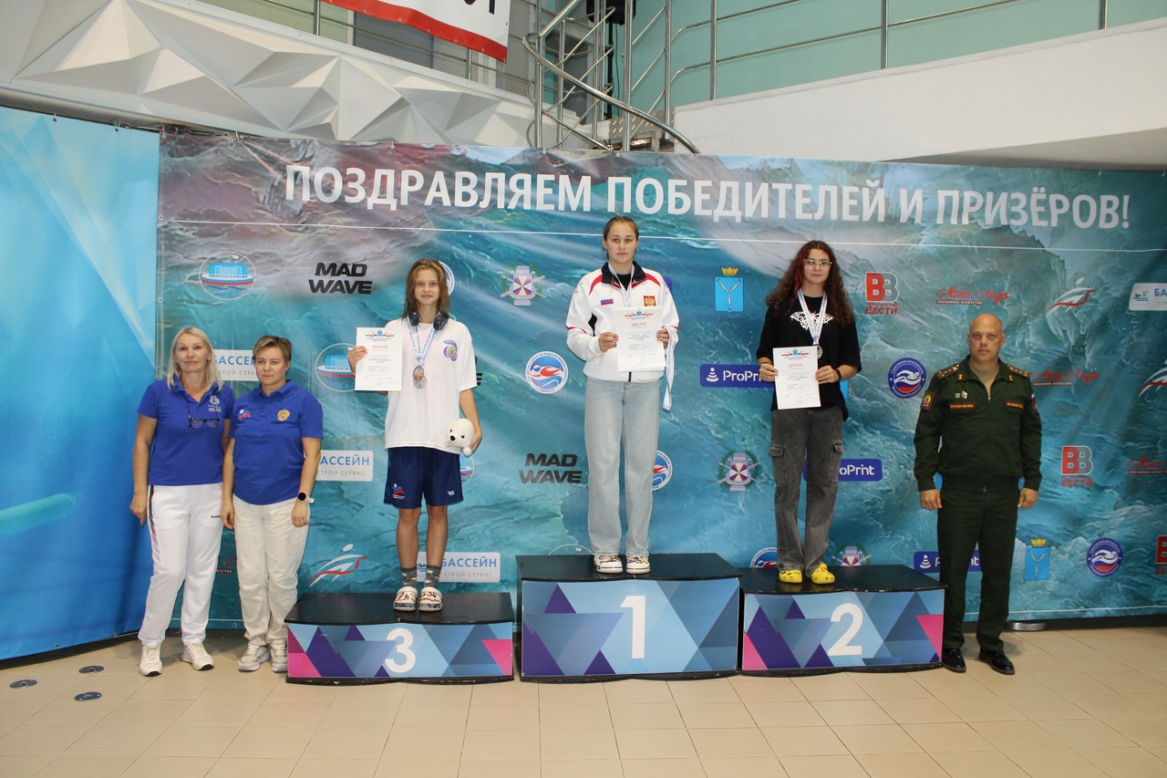 Воспитанники спортшколы "Альбатрос" приняли участие в Чемпионате и Первенстве Саратовской области по плаванию