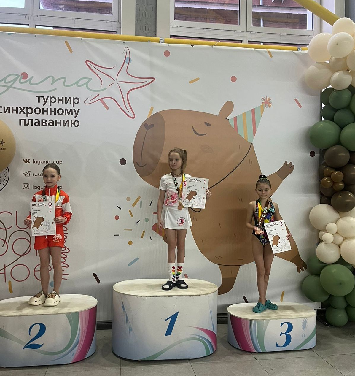 Балаковские синхронистки «взяли» 7 золотых медалей на турнире в Москве