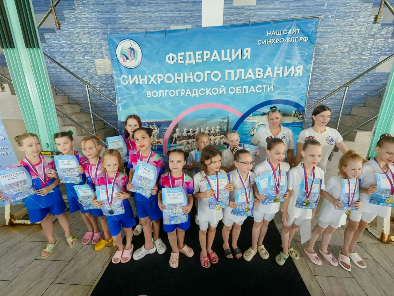 Синхронистки из Балаково успешно выступили на соревнованиях в Волгограде