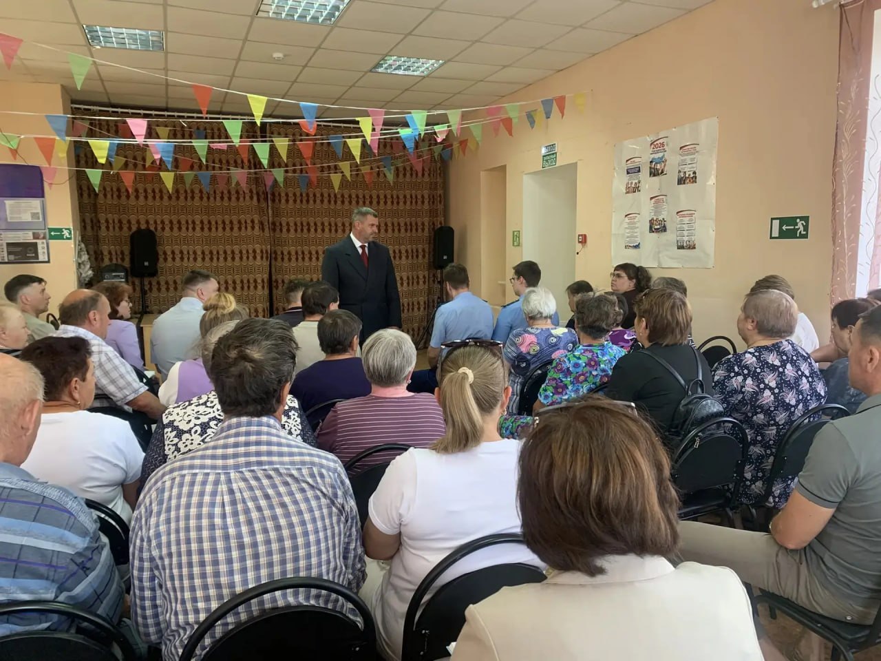 Сергей Барулин: в селе Наумовка провели встречу с местными жителями