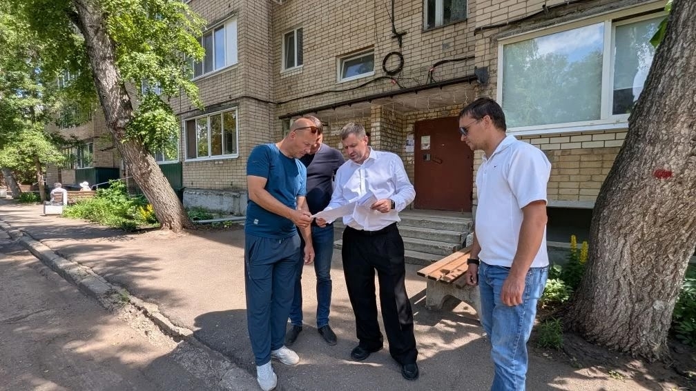 Сергей Барулин: на улице Трнавской рабочие начали ремонт дворовой территории