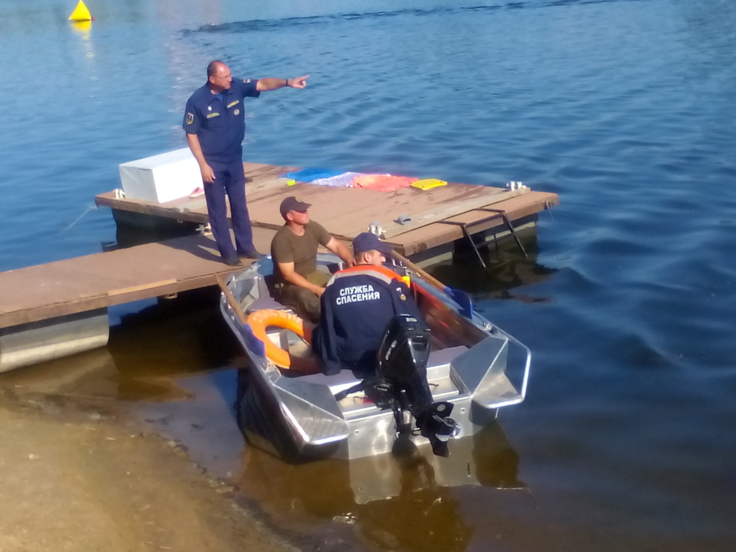 Прошел очередной профилактический рейд в местах массового отдыха людей у воды