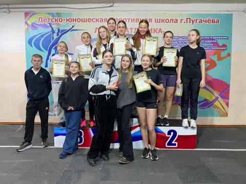 Спортсмены из Балакова стали призерами соревнований по легкой атлетике в Пугачеве