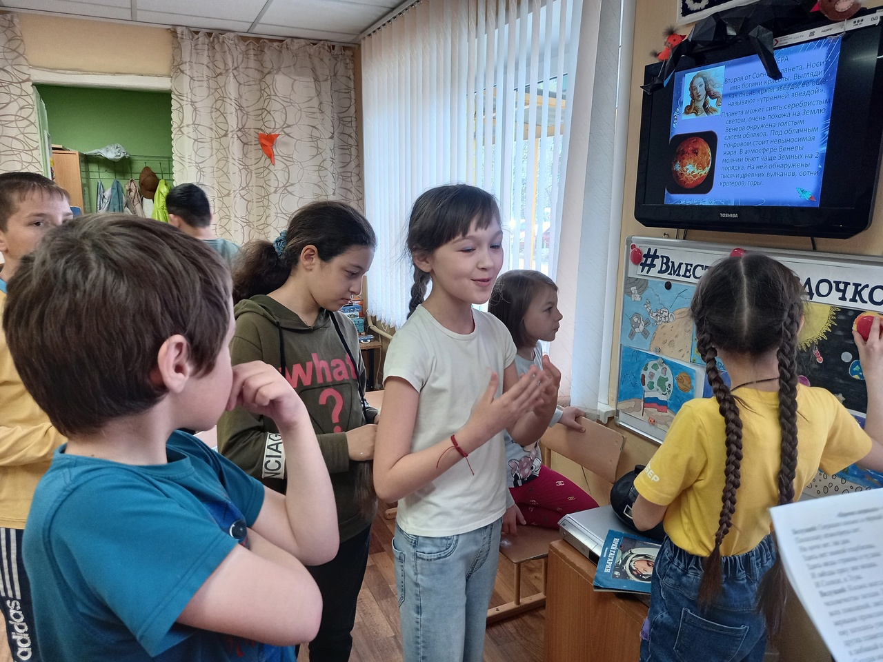 В детских клубах МАУ Городского подростково-молодёжного центра "Ровесник" ко дню Космонавтики прошли тематические мероприятия