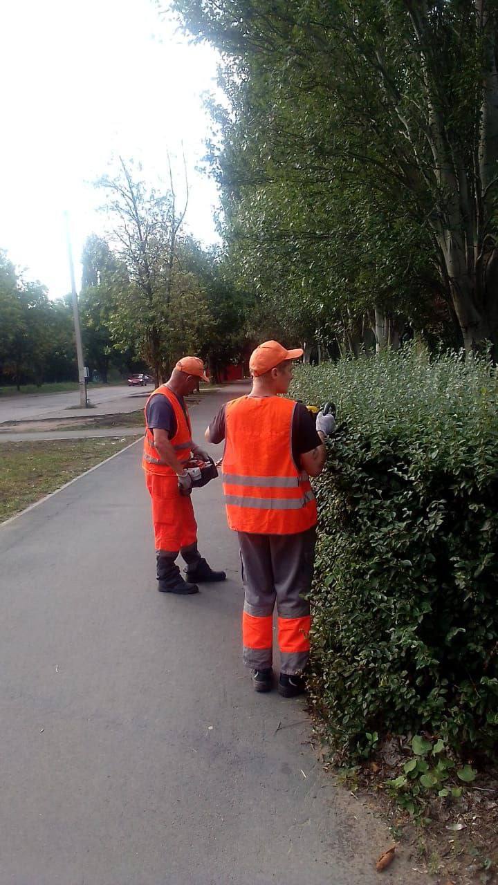 Сотрудники «Комбината благоустройства» ежедневно приводят в порядок город Балаково