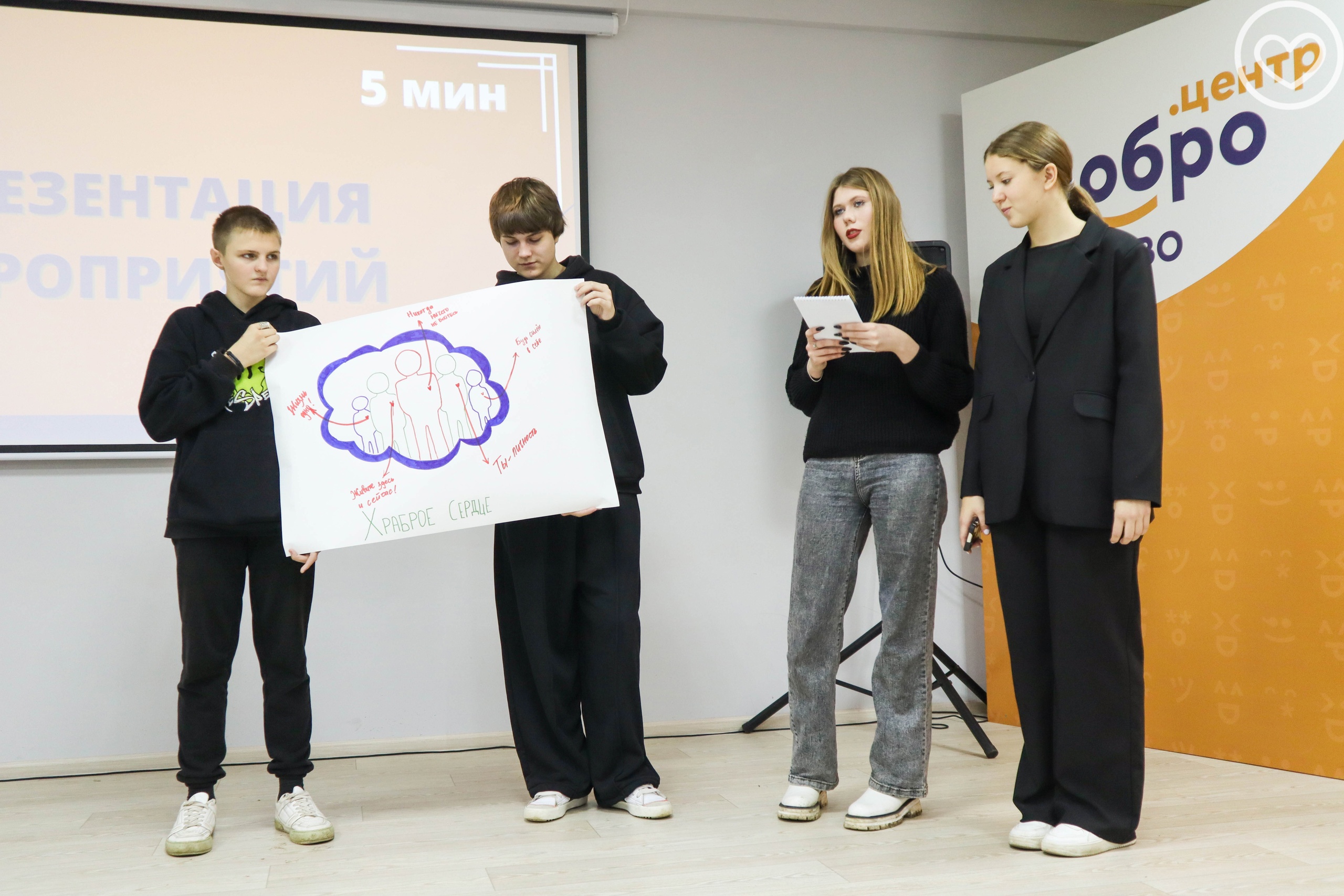 Добровольцы прошли «Школу волонтёра» от Добро.Центра