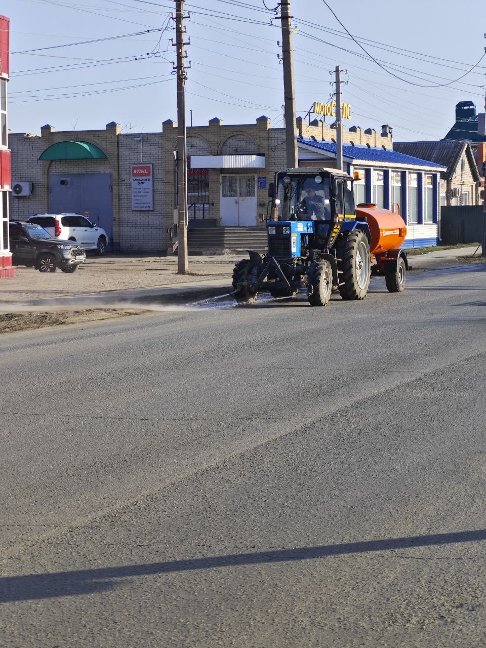 Коммунальные службы ежедневно приводят в порядок город Балаково