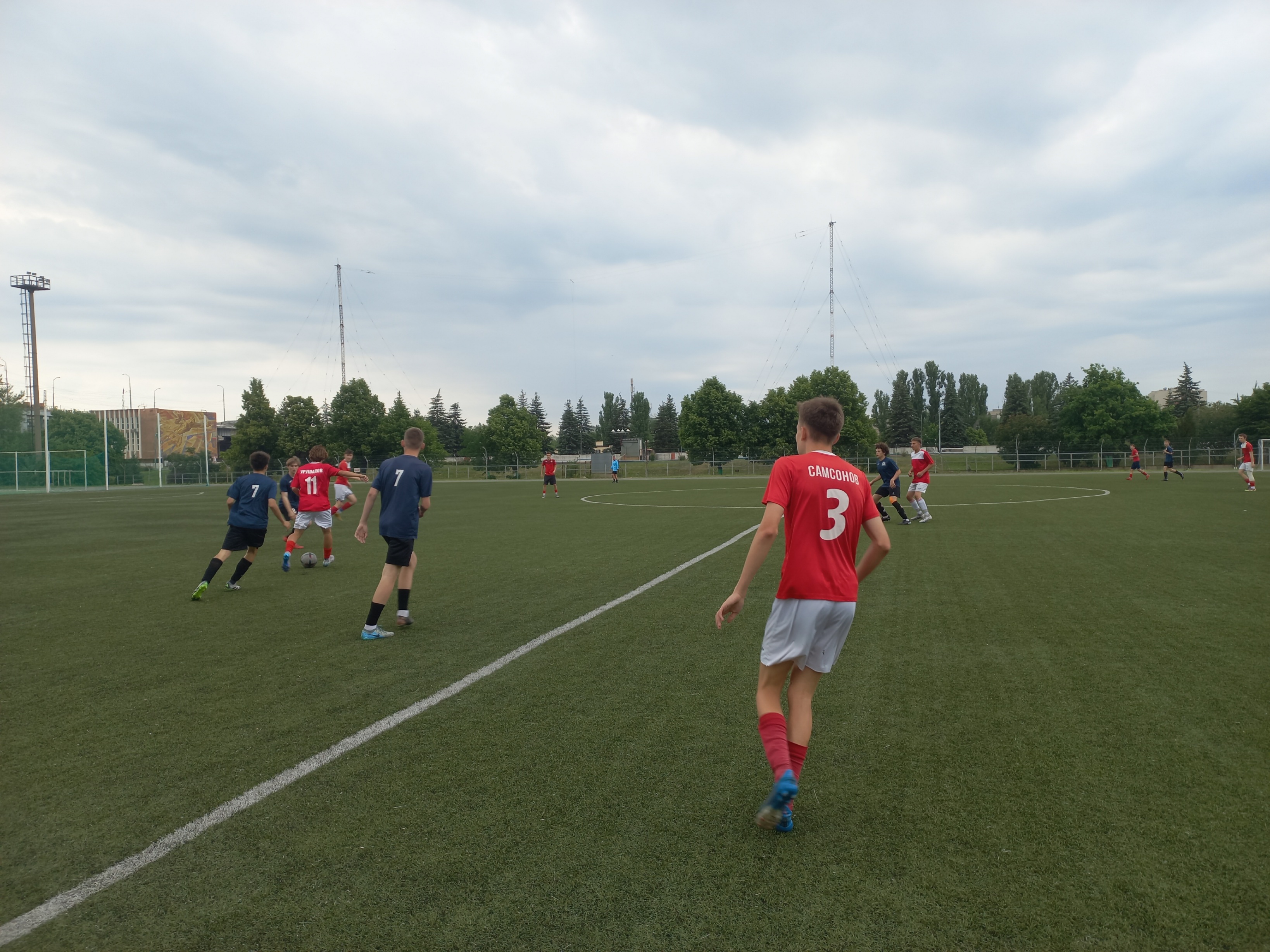 На стадионе «Корд» прошли игры Первенства Саратовской области по футболу