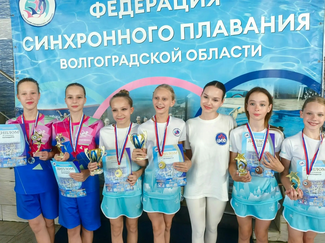 Синхронистки из Балаково успешно выступили на соревнованиях в Волгограде