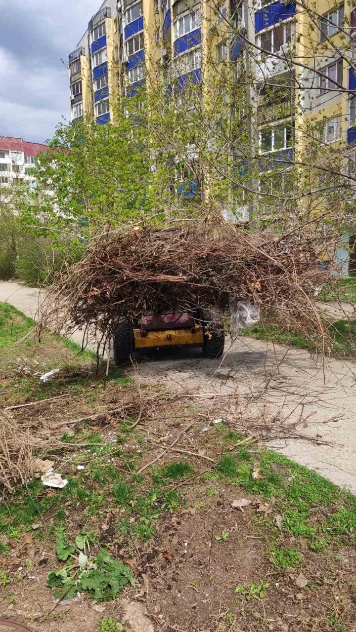 Сотрудники «Комбината благоустройства» ежедневно наводят порядок на улицах города Балаково
