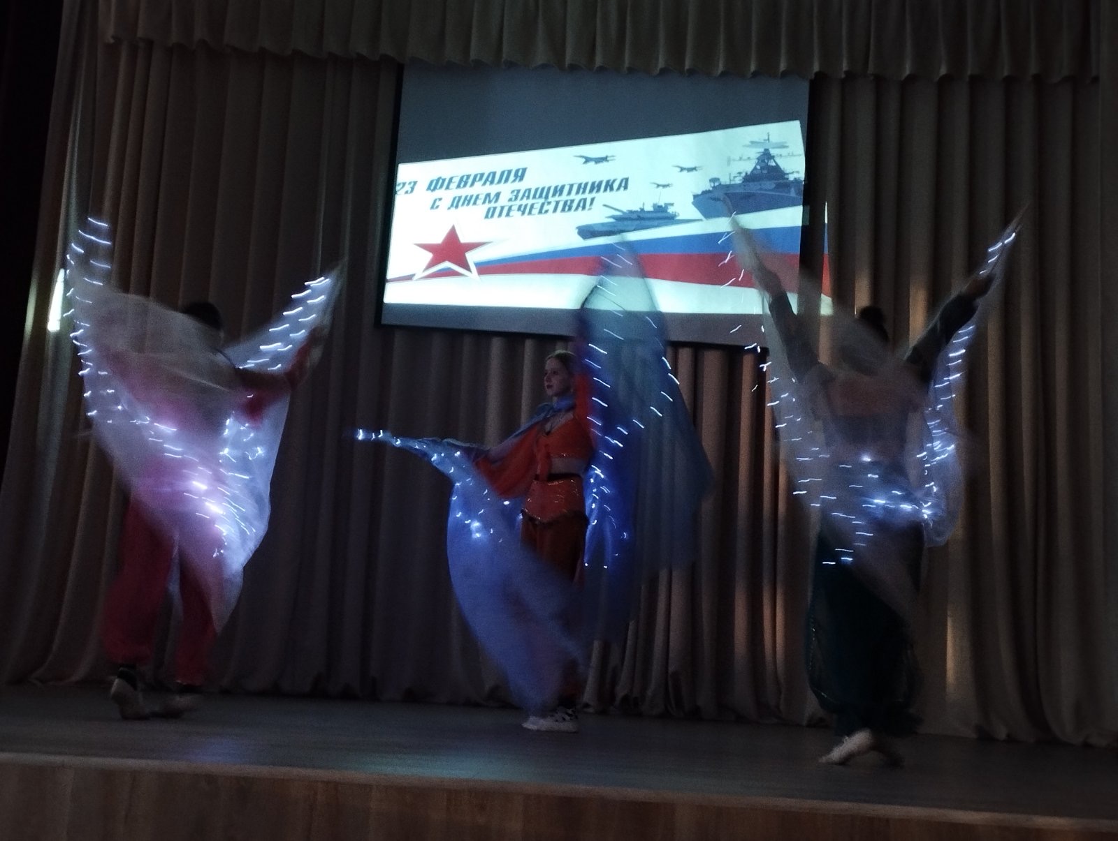 В селах Маянга и Кормежка состоялись праздничные концерты, посвященные Дню Защитника Отечества