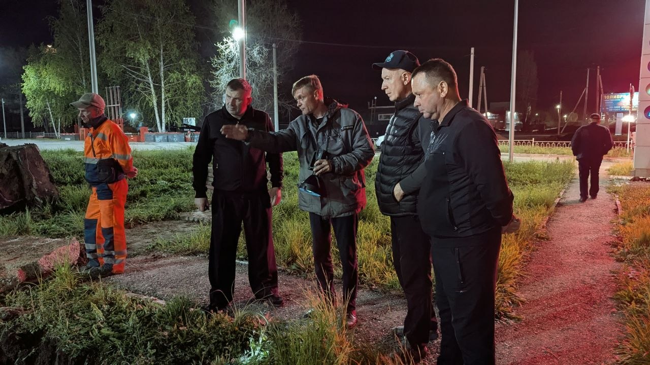 Сергей Барулин: на месте восстановительных работ на канализационном коллекторе провели совещание