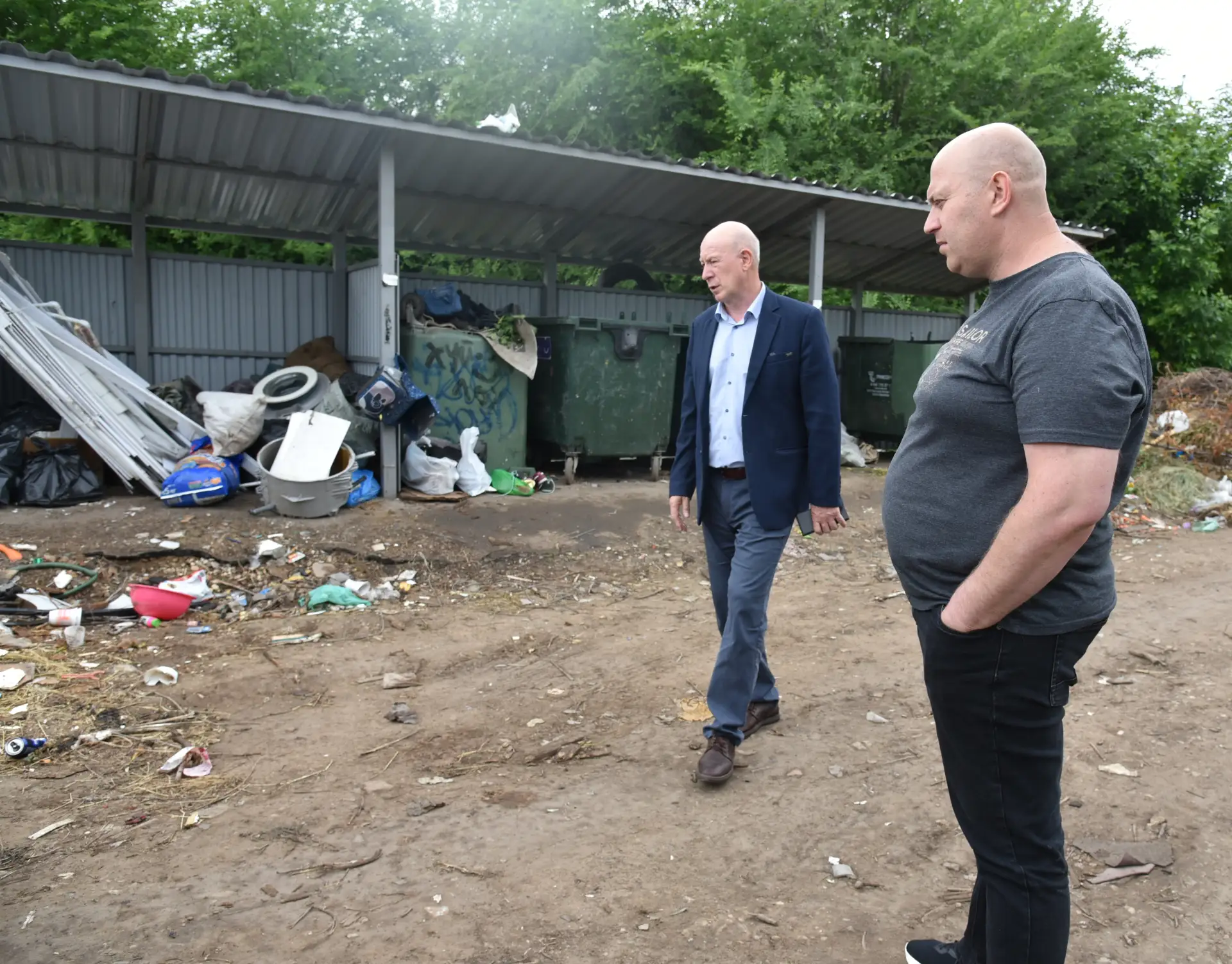 Сегодня по поручению главы Балаковского района Сергея Барулина состоялся объезд площадок ТКО