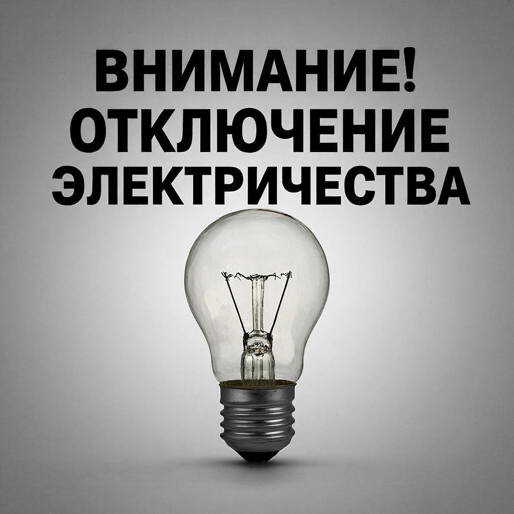 Плановые отключения электроэнергии на 19 августа 