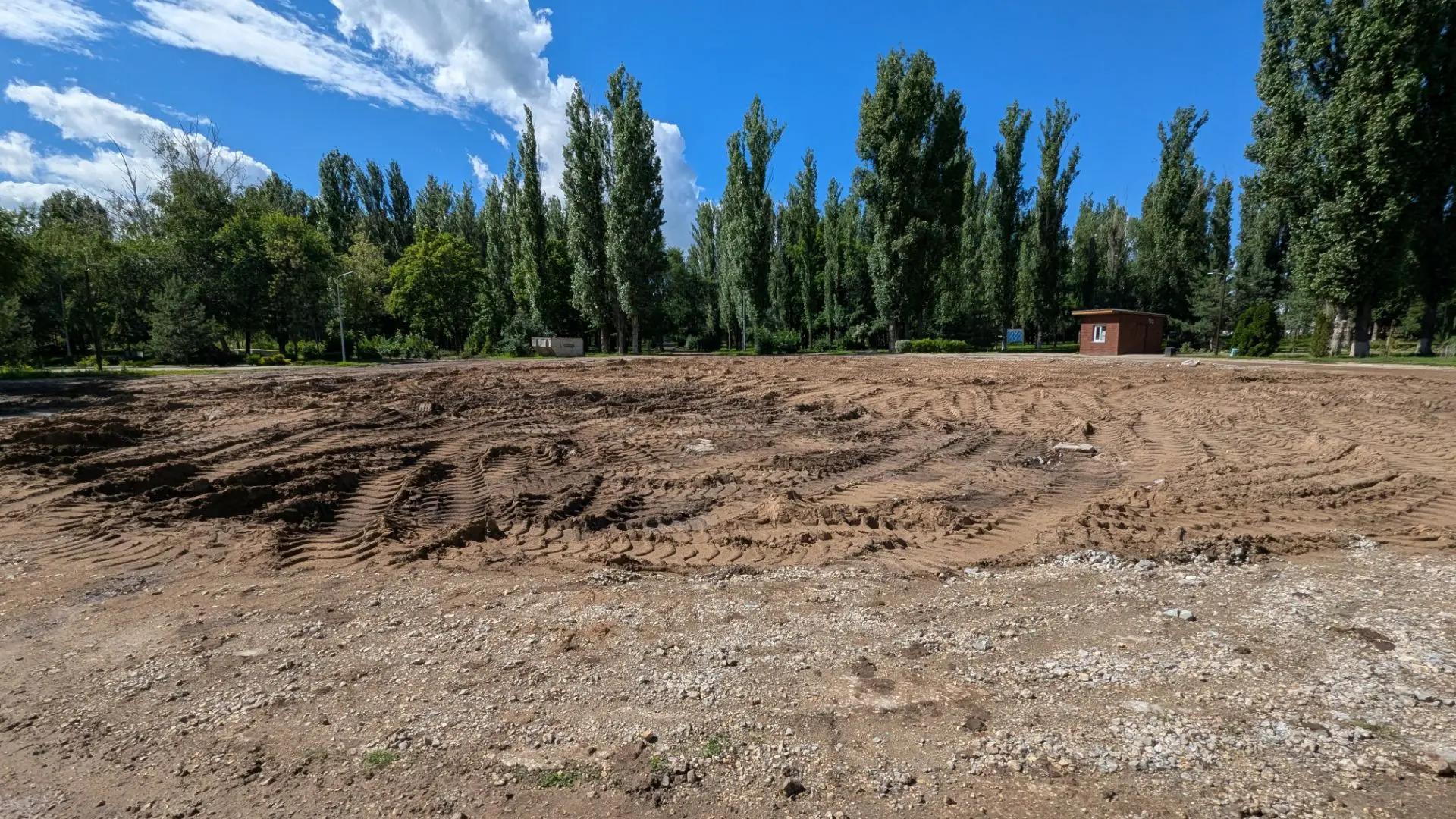 Сергей Барулин: в городском парке в 1-ом микрорайоне демонтировали сцену