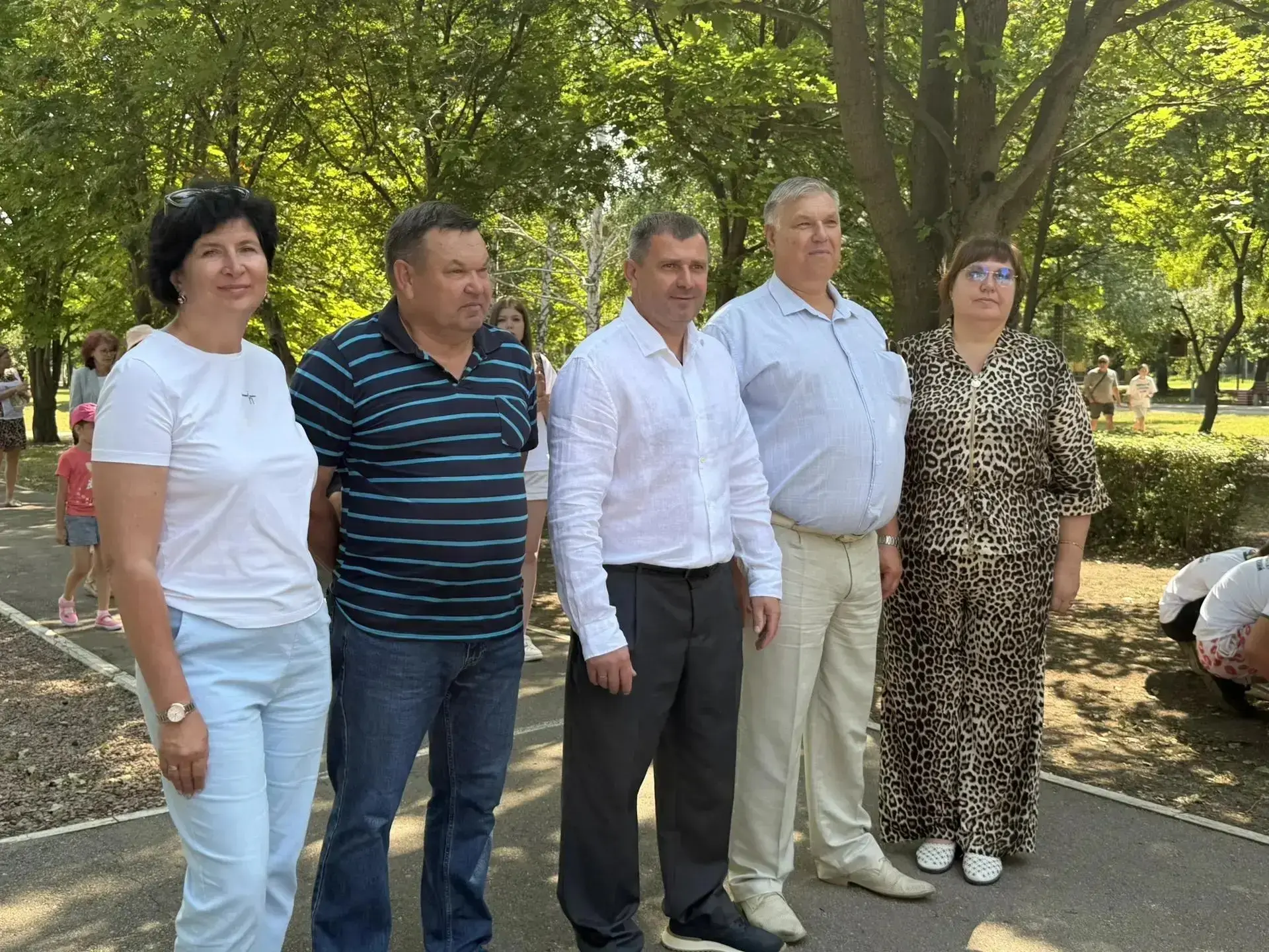 В парке «Энергетик» сегодня кипит спортивная жизнь: здесь проходит Спартакиада среди сельских жителей