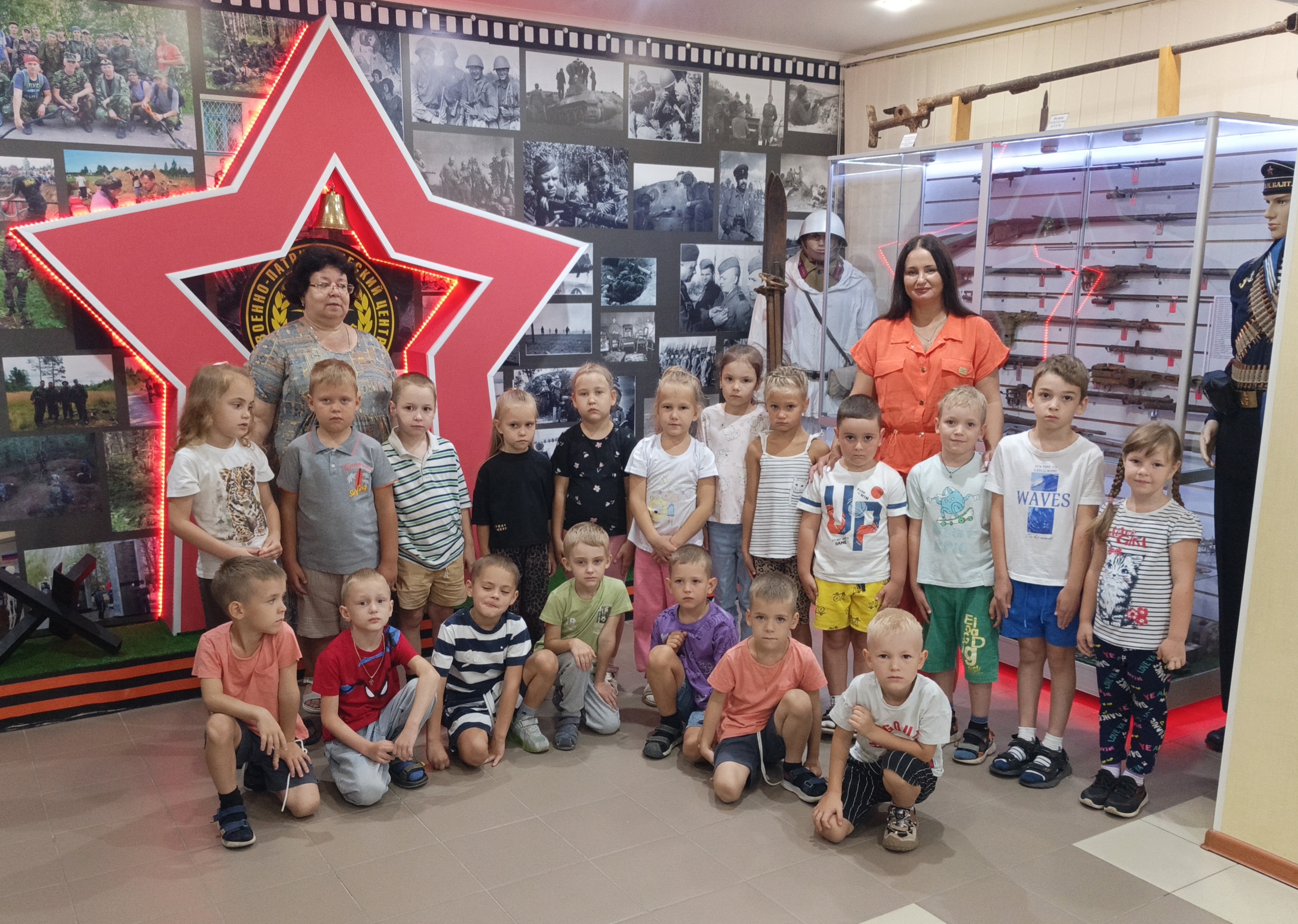Прикоснуться к подвигу: центр «Набат» познакомил дошкольников с историей Великой Отечественной войны