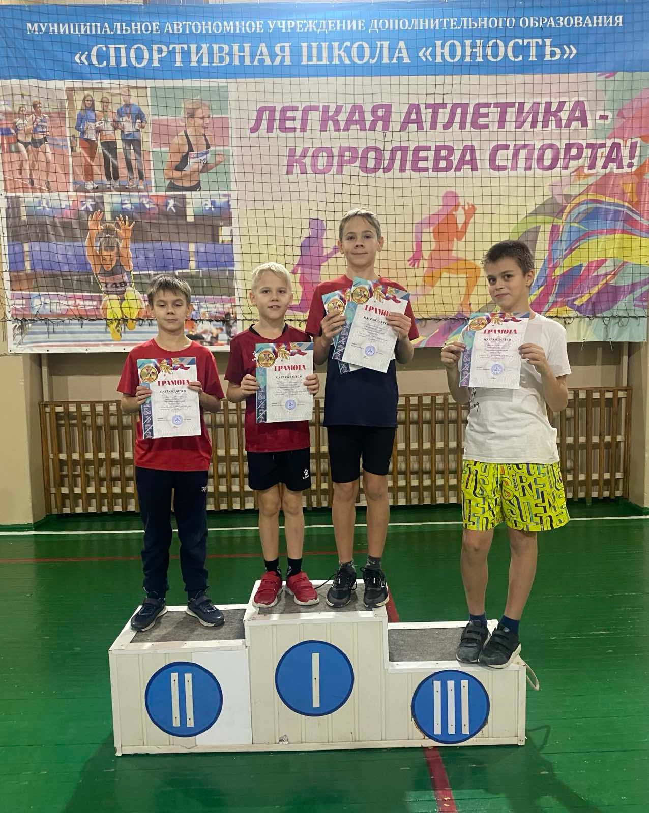 Итоги соревнований спортшколы "Юность": легкая атлетика, настольный теннис, пауэрлифтинг