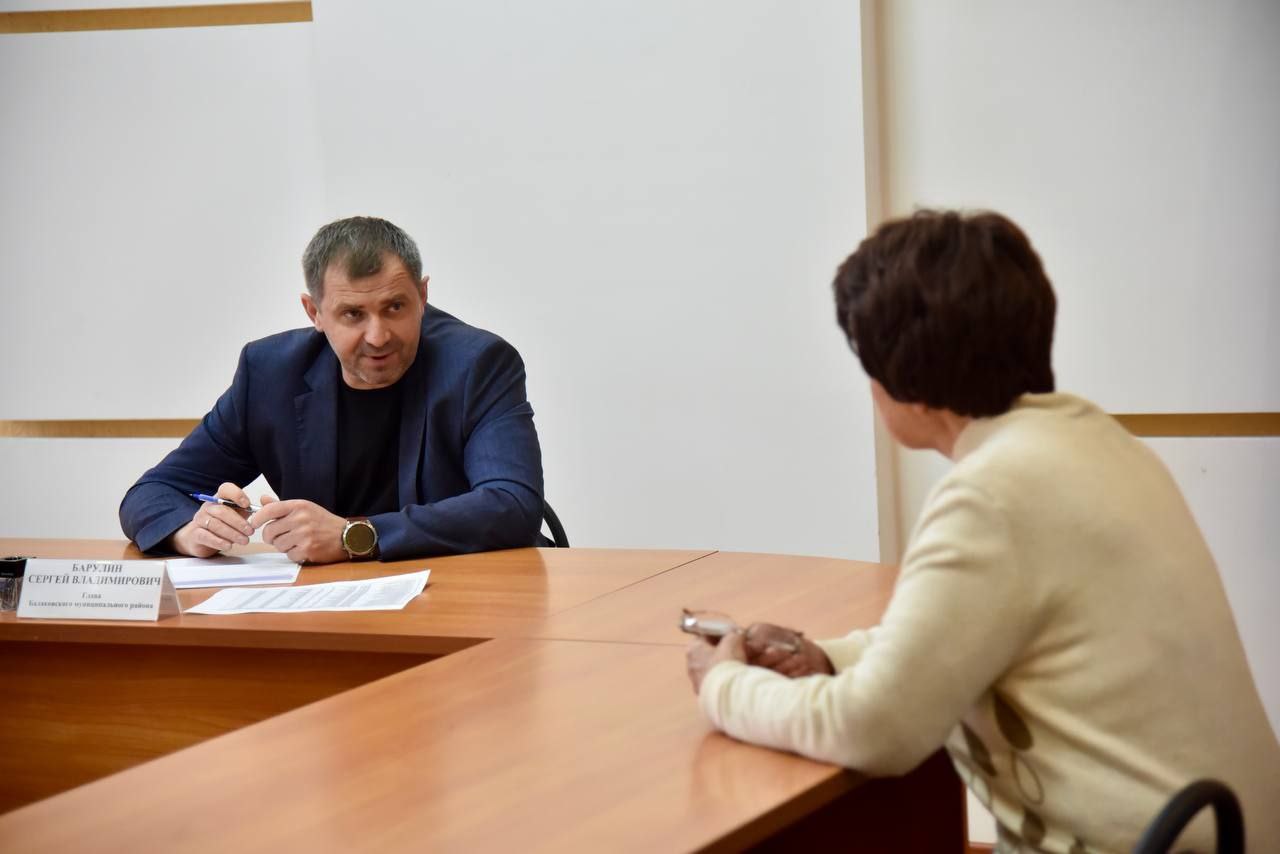 Сергей Барулин: провели приём граждан по личным вопросам