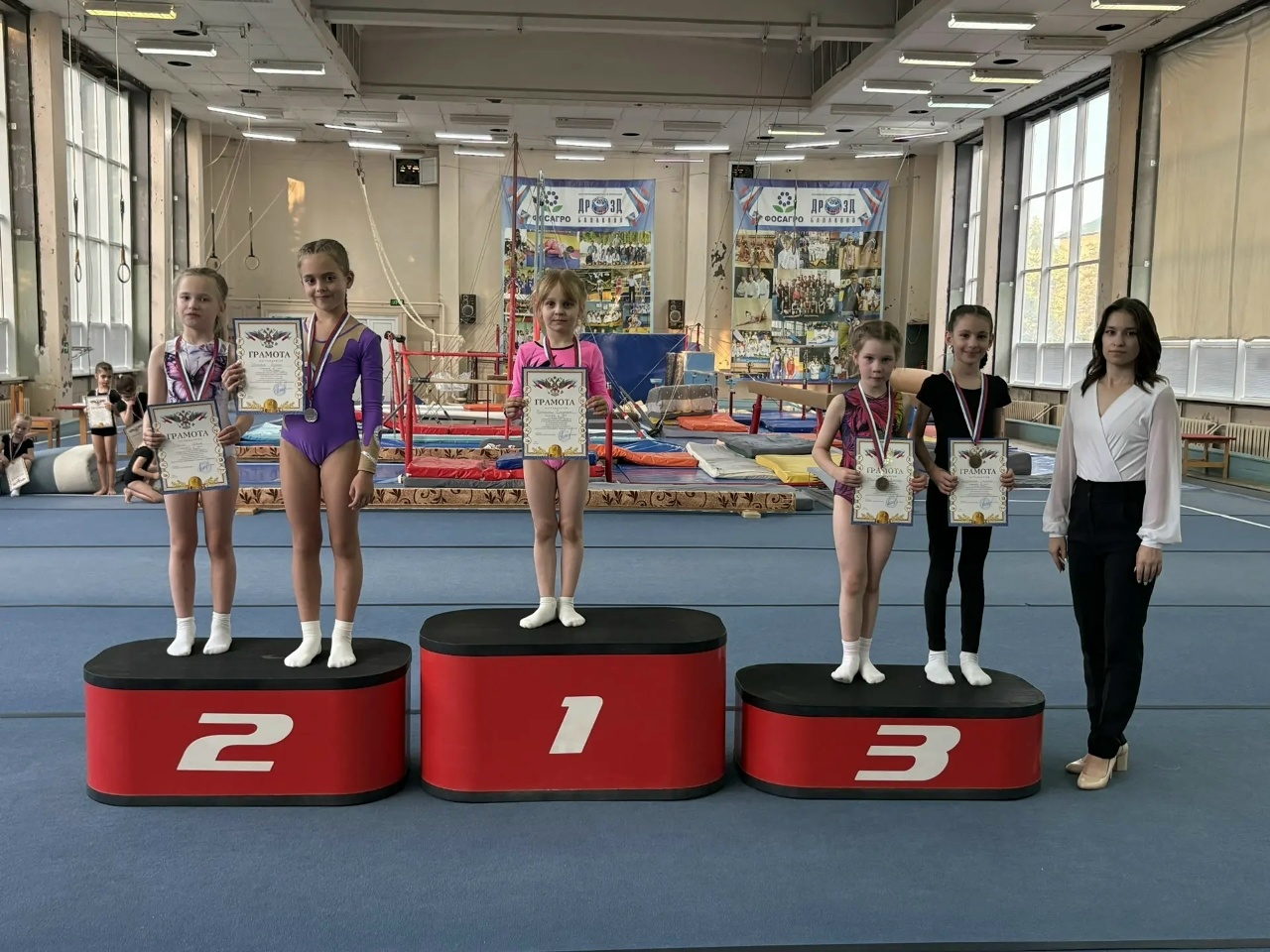 Первые старты маленьких чемпионов