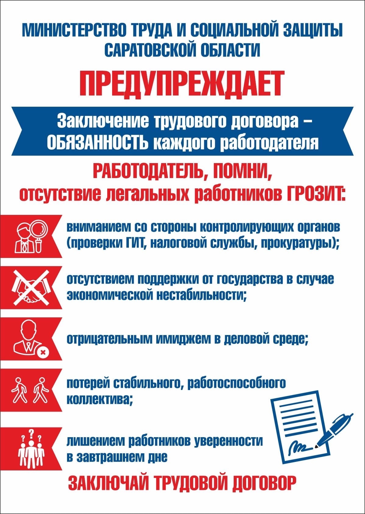 Выявление фактов неформальной занятости