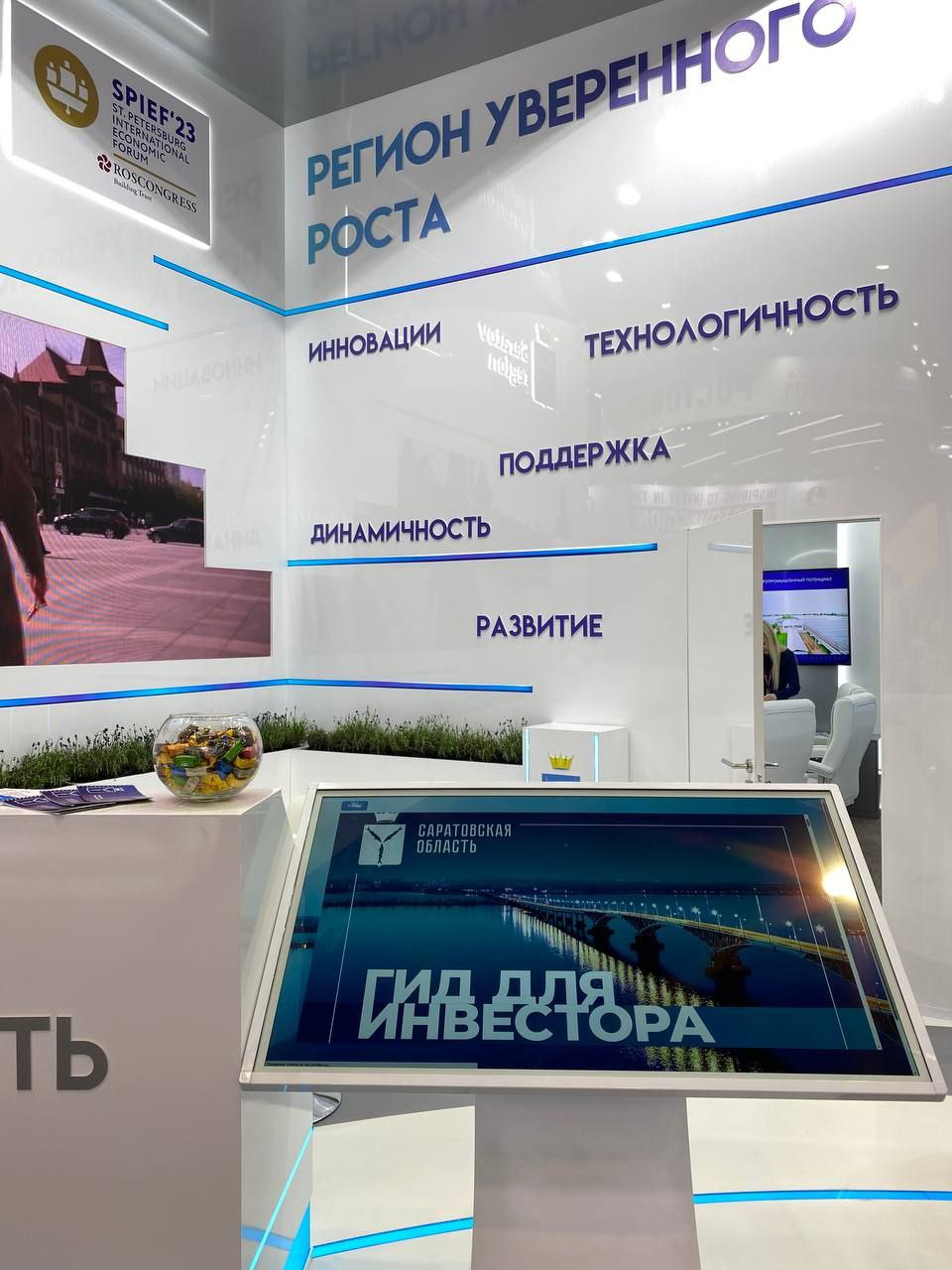 Делегация Саратовской области принимает участие в XXVI Петербургском международном экономическом форуме