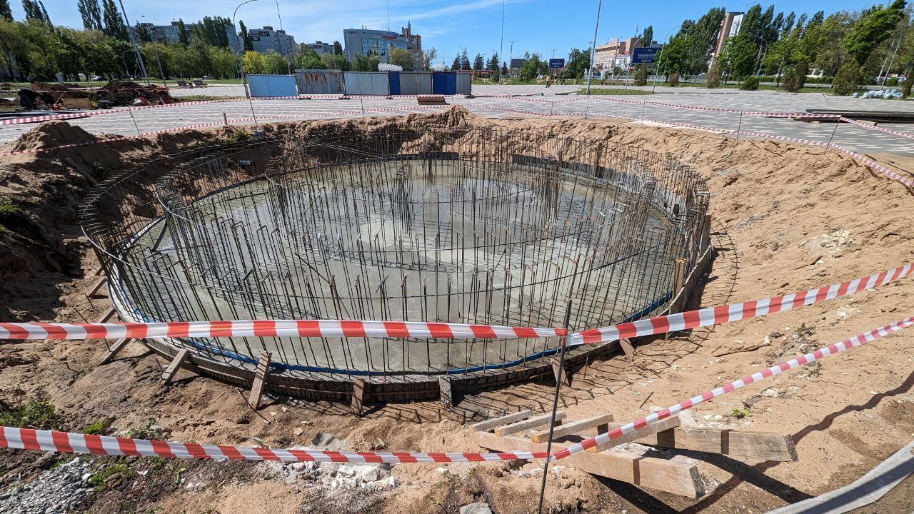 В Балакове продолжается благоустройство парка «Центральный»