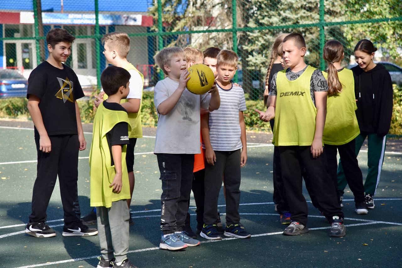 У спортивной школы «Олимпик» состоялось торжественное открытие двух спортивных площадок