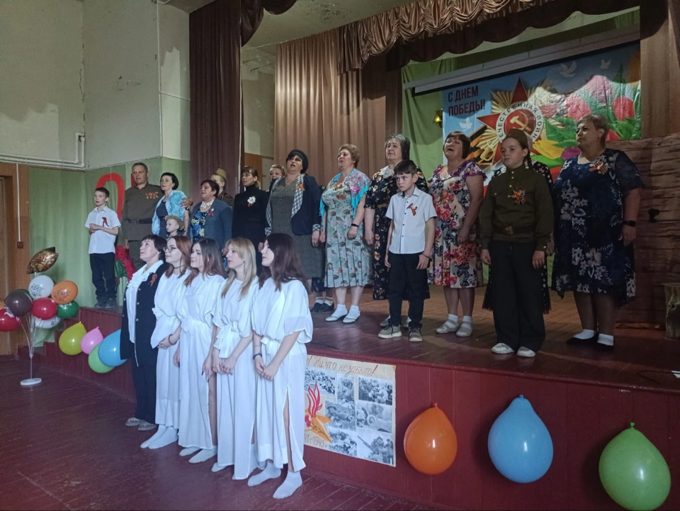 В селах Быково-Отрогского муниципального образования прошли мероприятия, посвященные Дню Победы