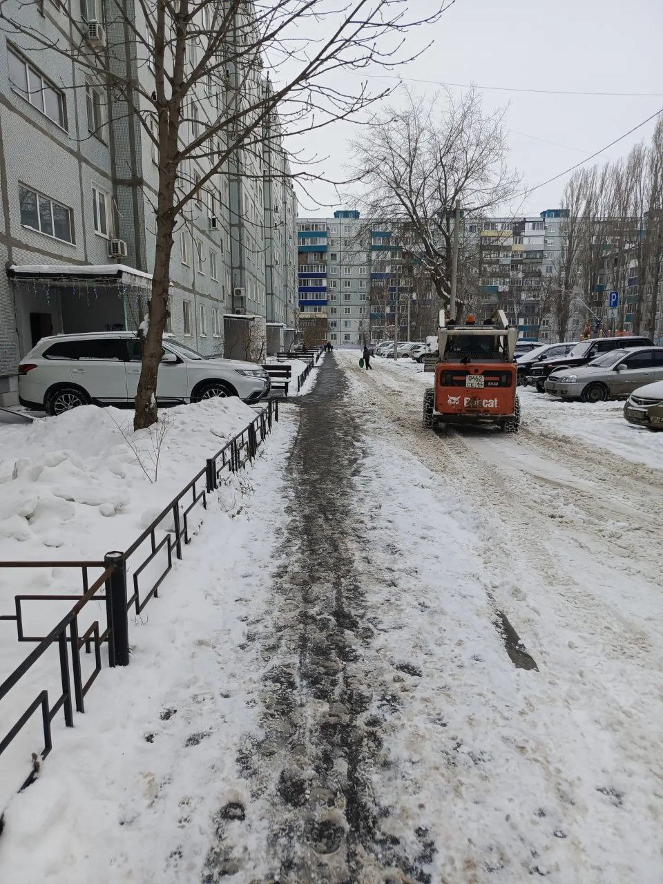 Сотрудники «Комбината благоустройства» работают в круглосуточном режиме