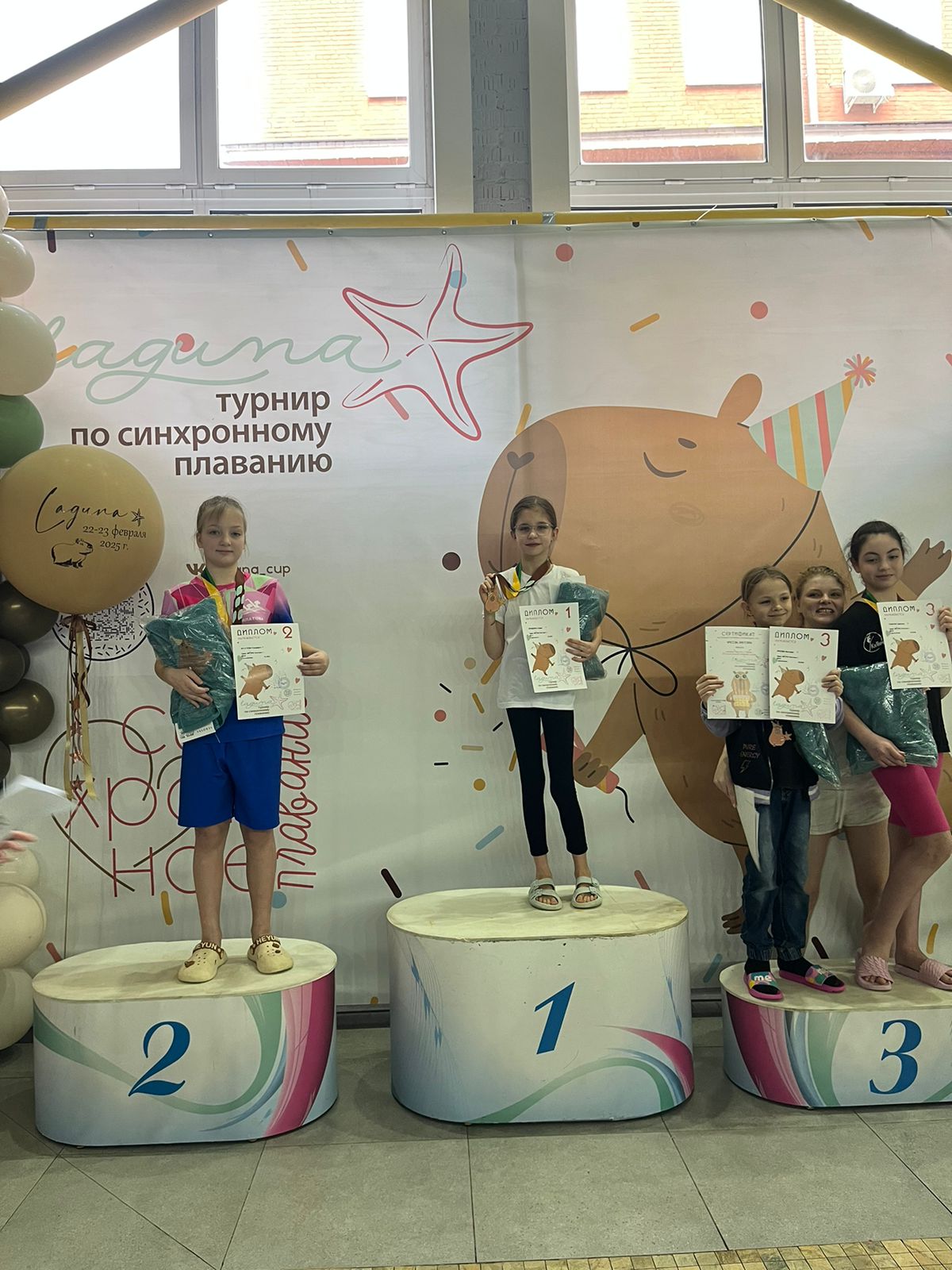 Балаковские синхронистки «взяли» 7 золотых медалей на турнире в Москве