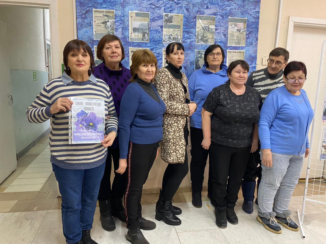Уроки Памяти прошли в СДК поселка Николевский