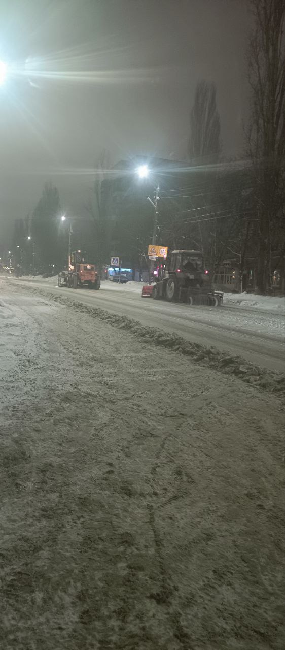 Благоустройство города Балаково сегодня: вывоз снега, очистка тротуаров и автомобильных дорог