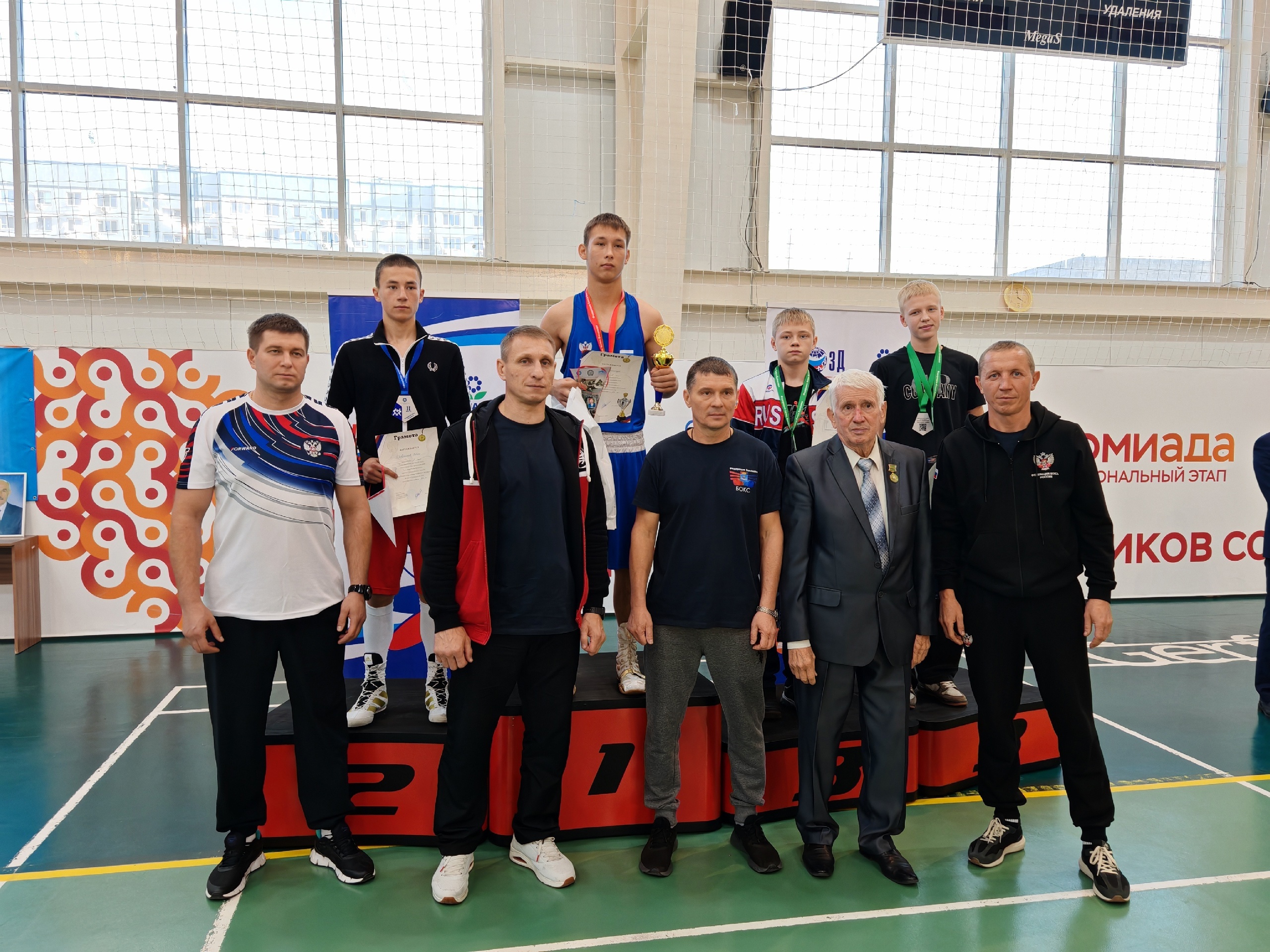 Итоги соревнований спортшколы "Олимпик": греко-римская борьба, бокс