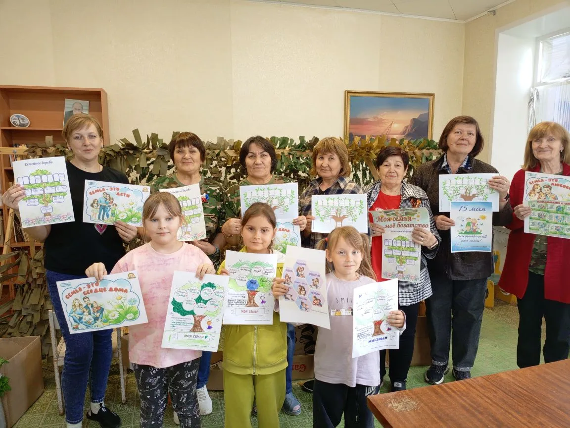 В Доме культуры поселка Николевский состоялось мероприятие, посвященное Международному дню семьи