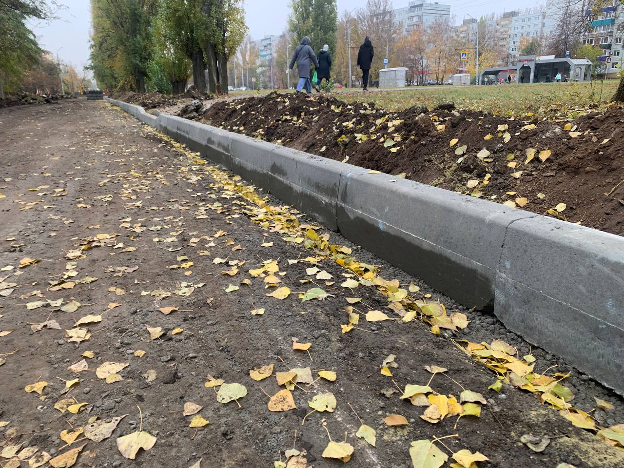 Еще на одном участке дублера улицы 30 лет Победы начались ремонтные работы