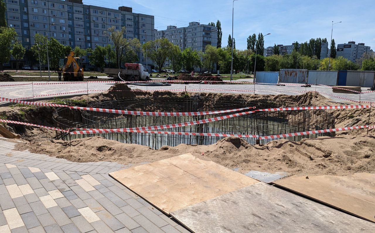 В Балакове продолжается благоустройство парка «Центральный»