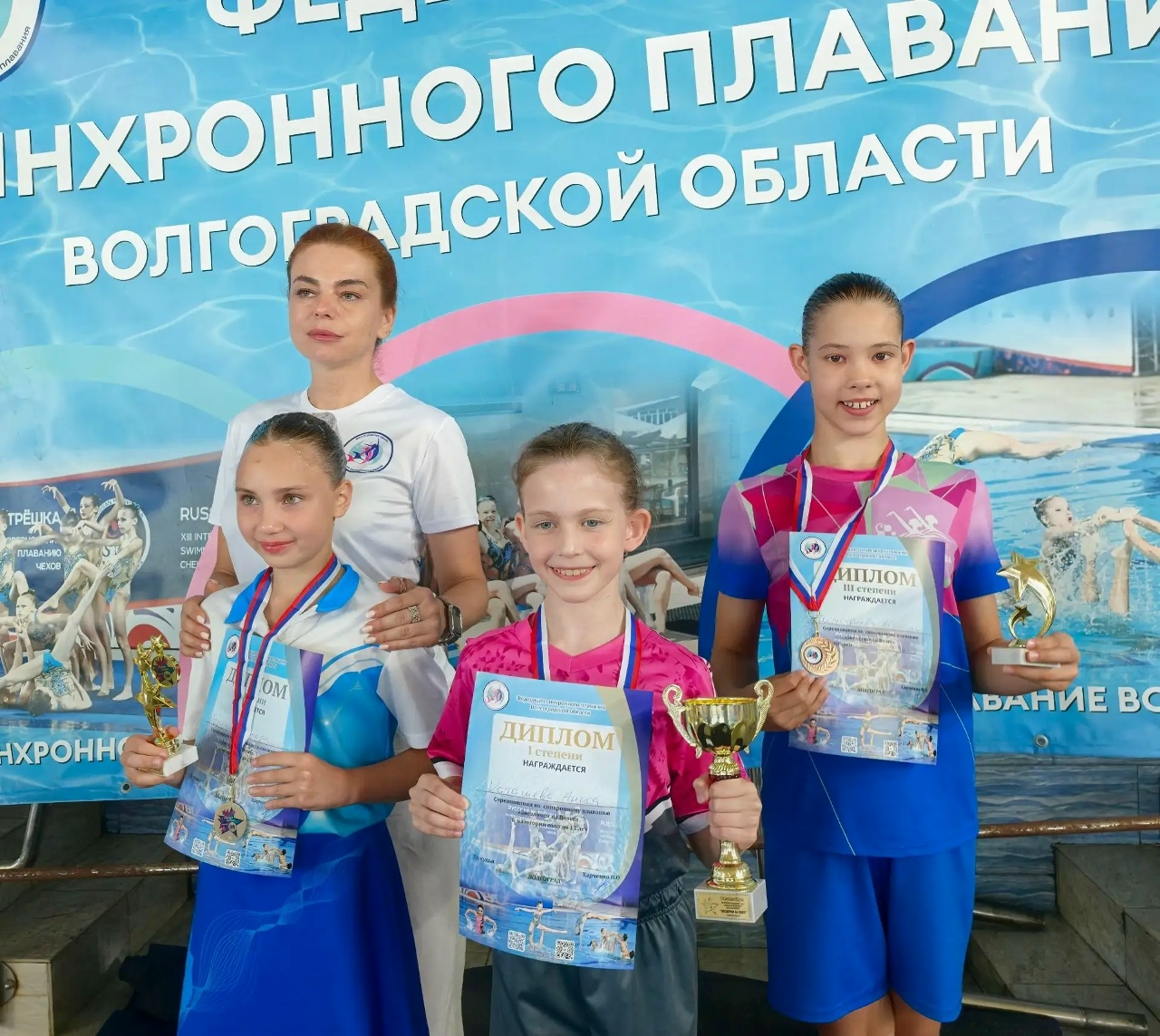 Синхронистки из Балаково успешно выступили на соревнованиях в Волгограде